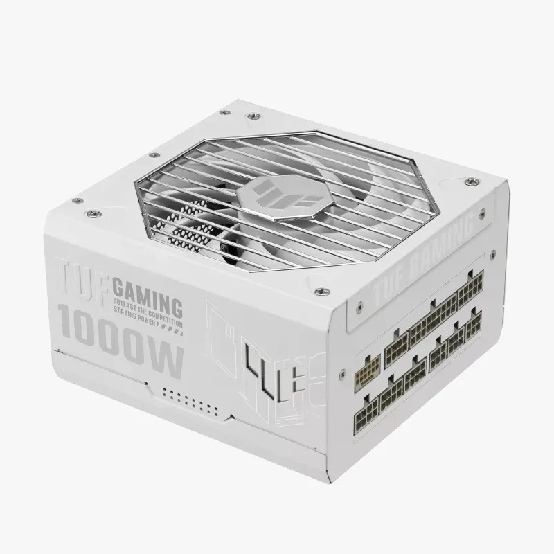 Fuente Certificada Asus 1000W Tuf Gaming 80 Plus Gold Full Modular White TUF-GAMING-1000G-WHITE