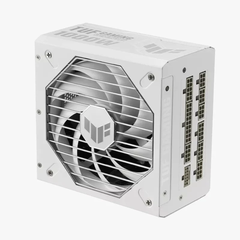 Fuente Certificada Asus 1000W Tuf Gaming 80 Plus Gold Full Modular White TUF-GAMING-1000G-WHITE