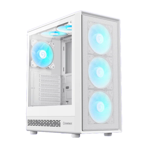 Gabinete Gamer Gamemax Storm 2 AW X6 Fan ARGB White STORM 2 AW
