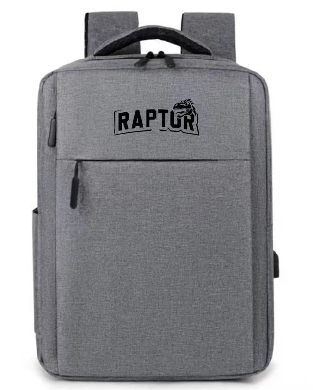 Varios Mochila Raptor C/Usb Gris