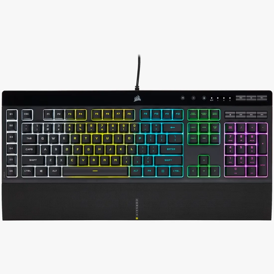 PERIFERICOS TECLADO USB CORSAIR K55 RGB PRO GAMER CH-9226765-SP