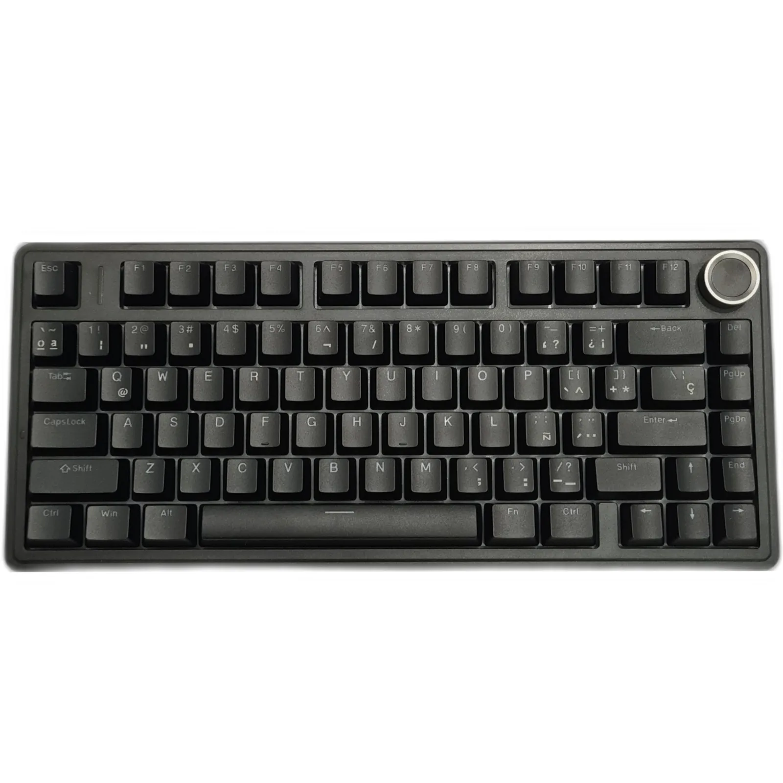 Perifericos Teclado USB Aula F75 Black Switch Red Rainbow Gamer Mecanico