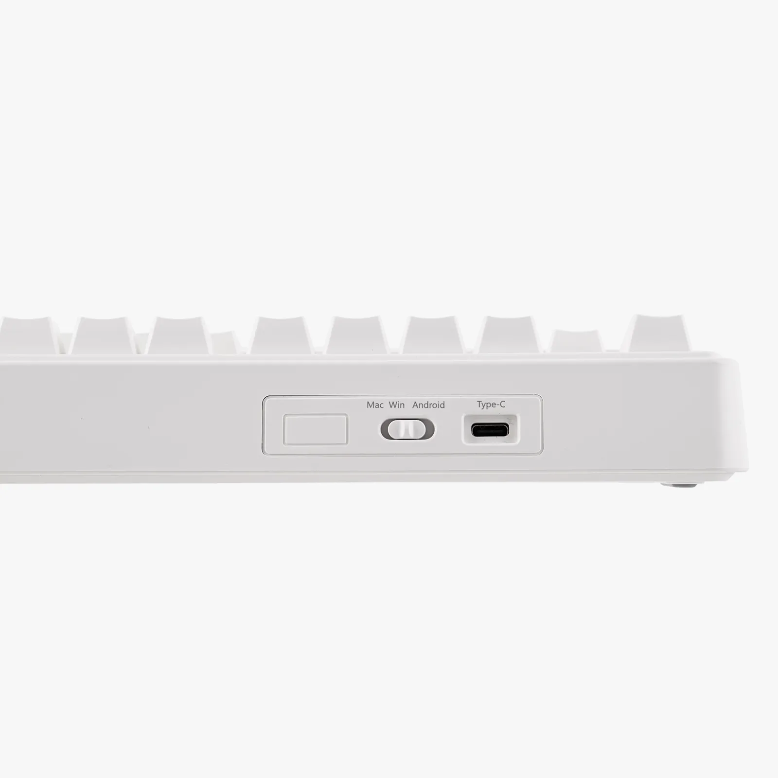 Perifericos Teclado USB Aula F75 White Switch Red Rainbow Gamer Mecanico