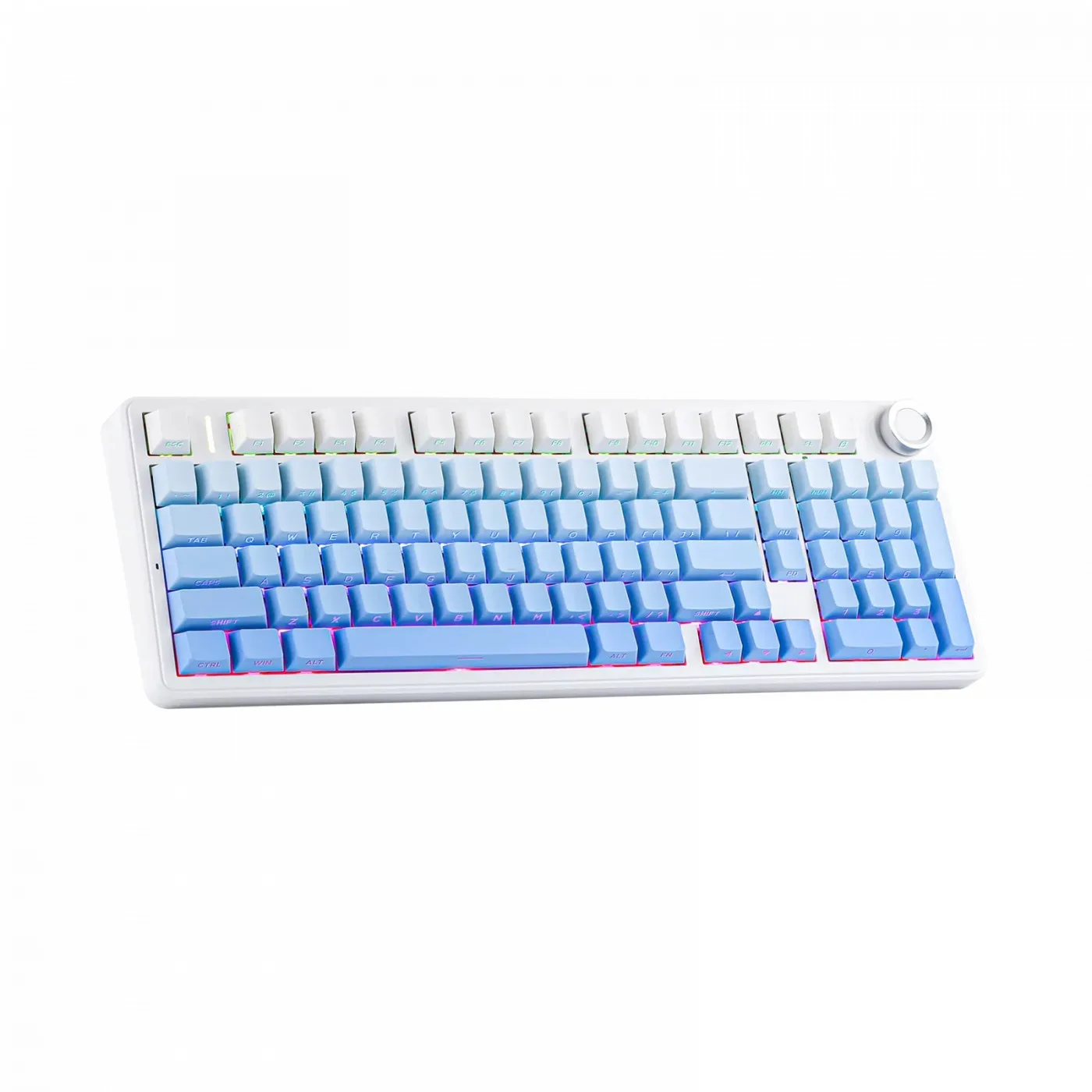 Perifericos Teclado Inalambrico Aula F99 Pro Gradient Blue Switch Nimbus Gamer Mecanico BT