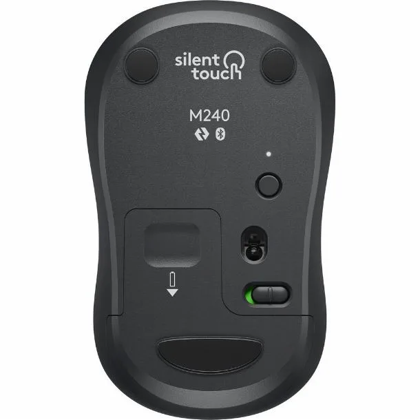 Perifericos Mouse Bluetooth Logitech M240 Silent Black 910-007233