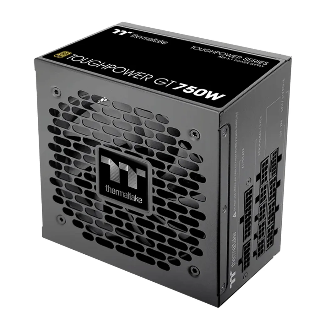 Fuente Certificada Thermaltake 750W Toughpower GT 80 Plus Gold Full Modular PS-TPT-0750FNFAGG-3