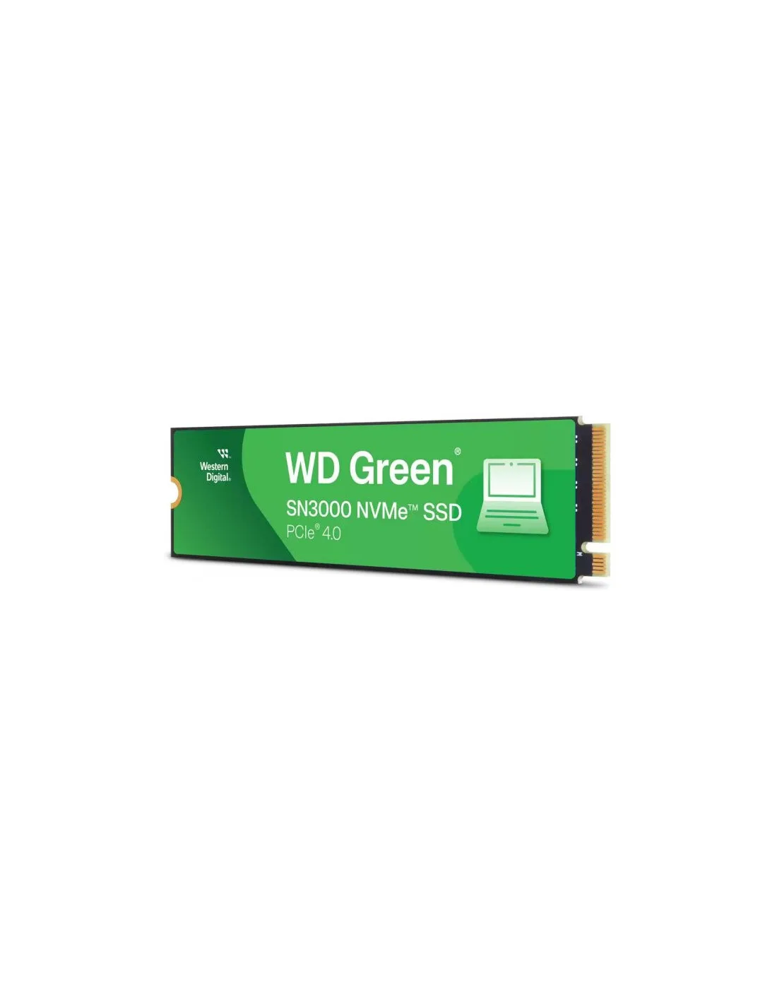 Almacenamiento Disco Solido SSD NVMe Western Digital 1TB SN3000 Green PCIe 4.0 M.2 WDS100T4G0E-00CPS0