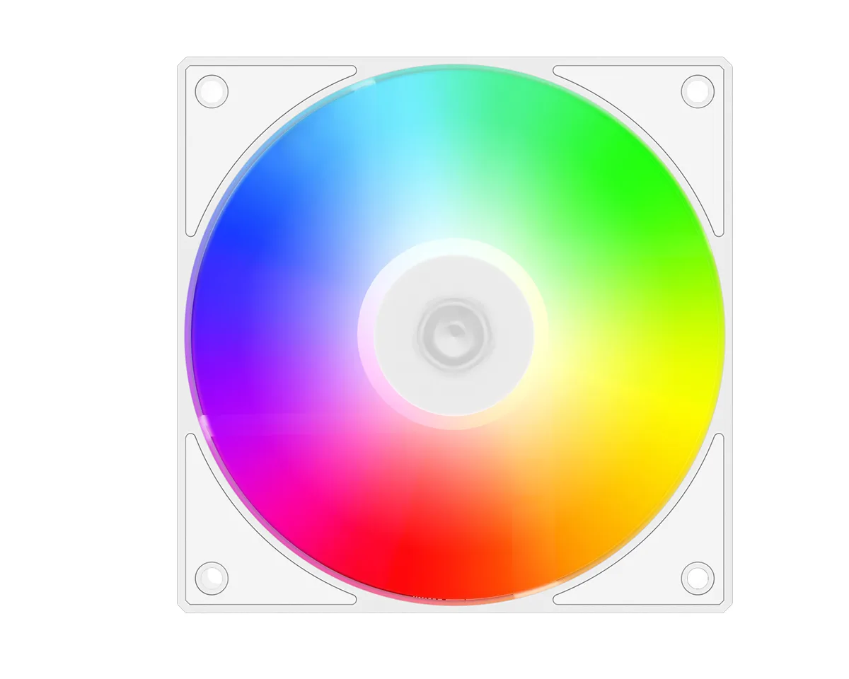 Refrigeracion Cooler Gabinete ID-Cooling AS-120-ARGB-W