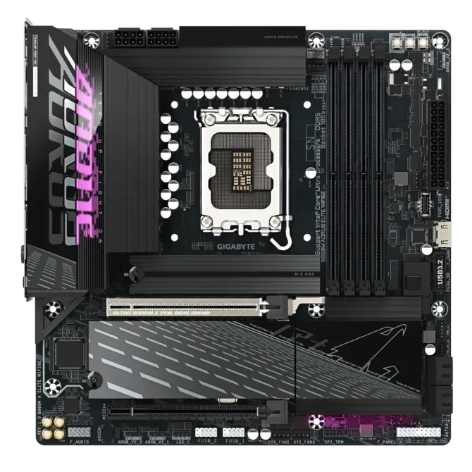 Motherboard Intel Gigabyte B860M Aorus Elite WIFI6E S1851