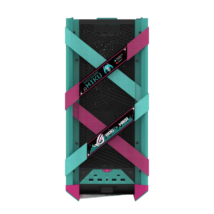 Gabinete Gamer Asus Rog Strix Helios II Hatsune Miku Edition GX601S