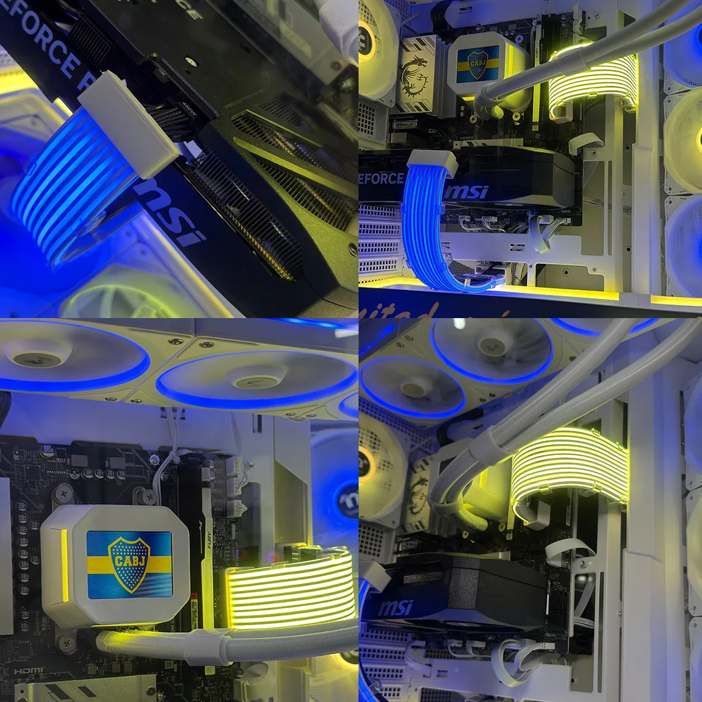 PC Armada Gamer Personalizada Boca Ryzen 5 9600X /Cooler /RTX 5060 Ti /B850 /32GB /2TB /Gabinete /Fuente 750W 80P