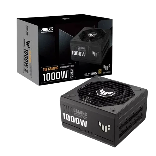 FUENTE CERTIFICADA ASUS 1000W TUF GAMING 80 PLUS GOLD FULL MODULAR TUF-GAMING-1000G-EVO