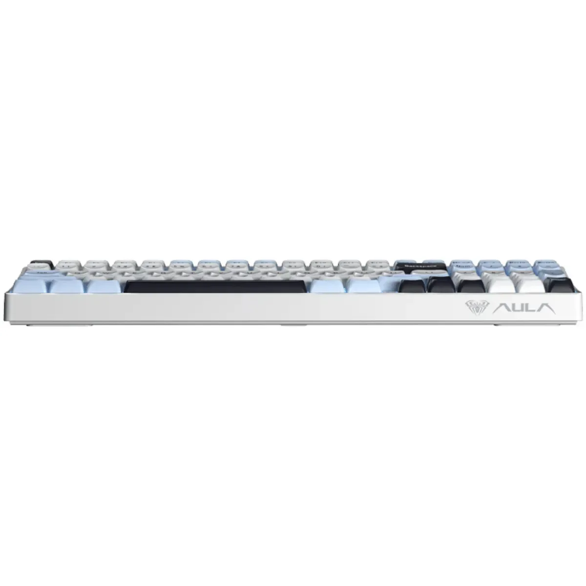 Perifericos Teclado Inalambrico Aula S100 Pro Blue + White + Purple Switch Brown Gamer Mecanico BT