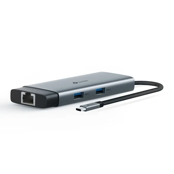 Cable Adaptador Tp-Link HUB Tipo C A HDMI/USB/RJ45 6 En 1 UH6120C