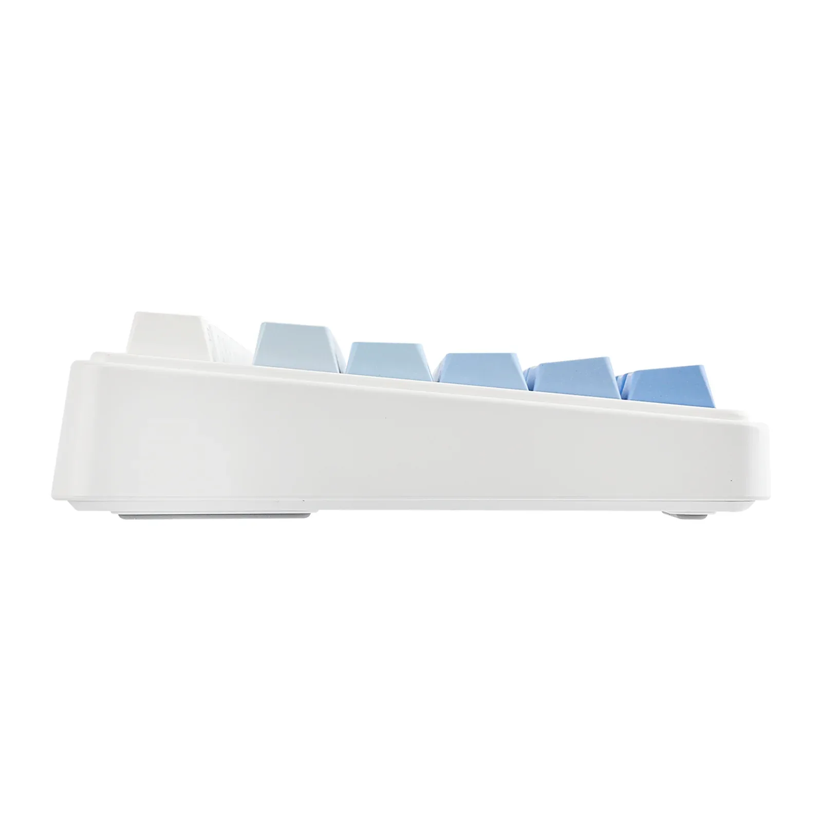 Perifericos Teclado Inalambrico Aula F75 White + Gradient Blue Switch Reaper Gamer Mecanico BT
