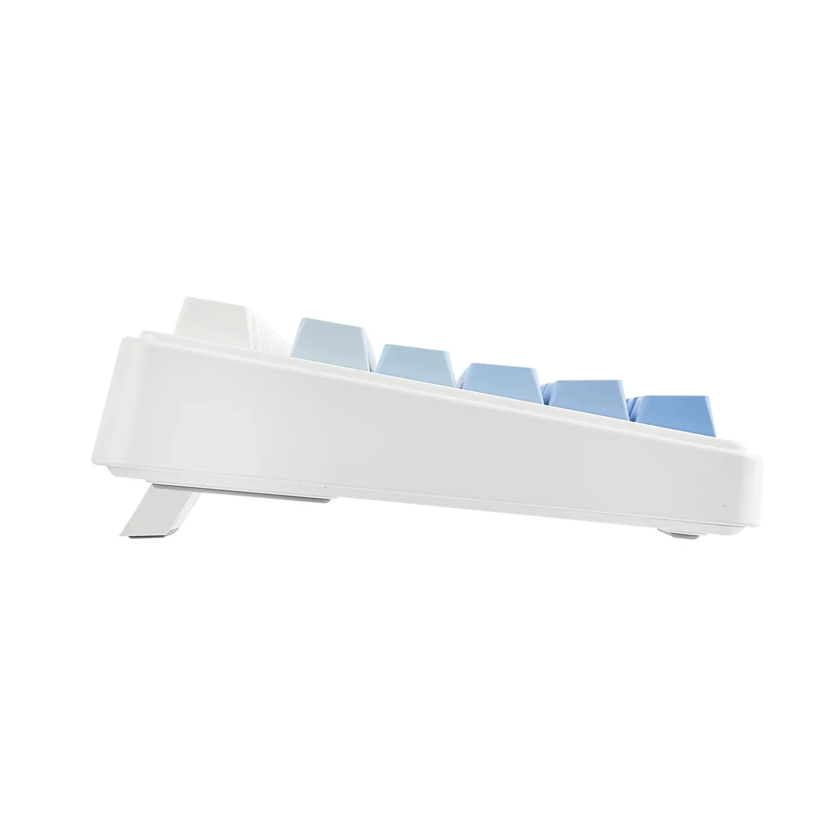 Perifericos Teclado Inalambrico Aula F75 White + Gradient Blue Switch Reaper Gamer Mecanico BT