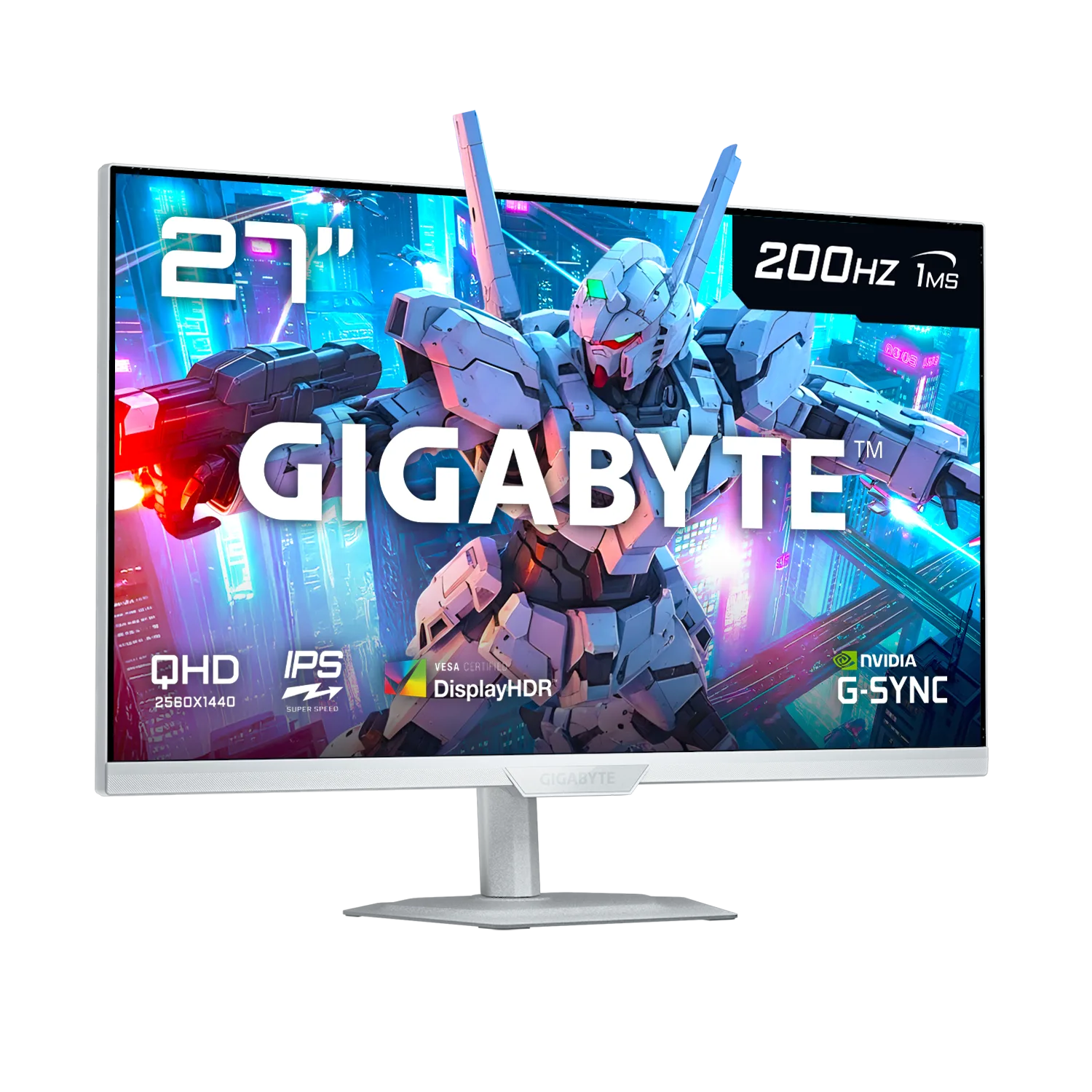 Monitor 27 Gigabyte 2K 200Hz IPS 1ms M27Q2 QD ICE