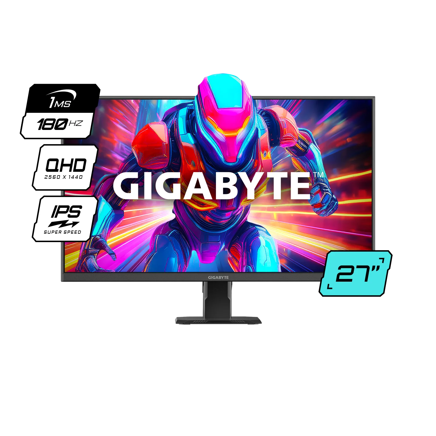 Monitor 27 Gigabyte 2K 180Hz IPS 1ms GS27QA SA1