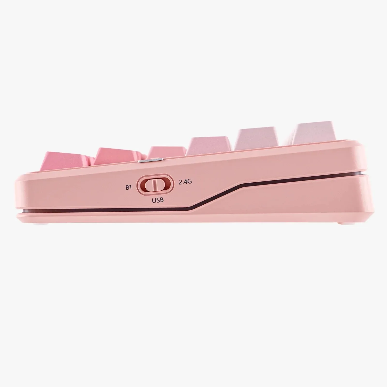 Perifericos Teclado Inalambrico Aula F87 Pro V2 Pink + Gradient Pink Gamer Mecanico BT