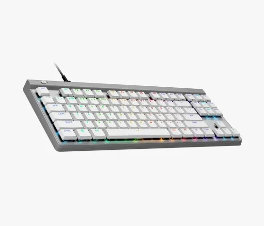 Perifericos Teclado USB Logitech G515 TKL White Gamer Mecanico 920-012869