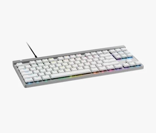 Perifericos Teclado USB Logitech G515 TKL White Gamer Mecanico 920-012869
