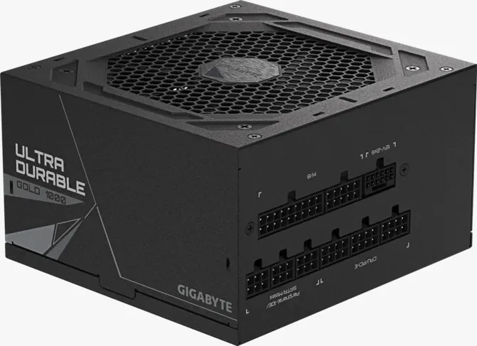 Fuente Certificada Gigabyte 1000W UD Black 80 Plus Gold Full Modular GP-UD1000GM PG5 V2