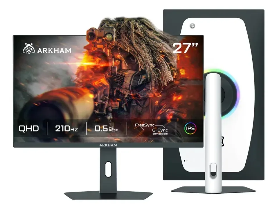 Monitor 27 Arkham 2K QHD 210Hz IPS 0.5ms ARK27210QI8P