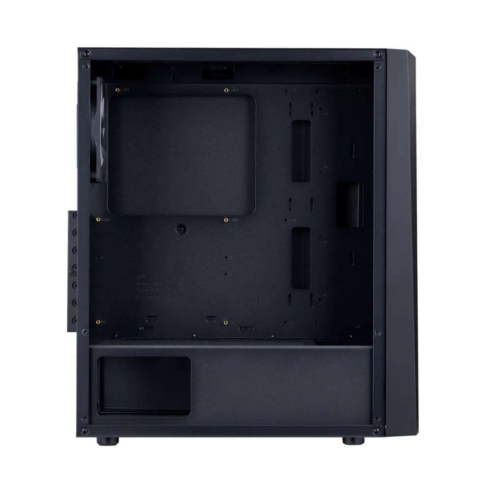 Gabinete Gamer XPG Lander 500 X4 Fan ARGB Black LANDER500MTA-BKCWW