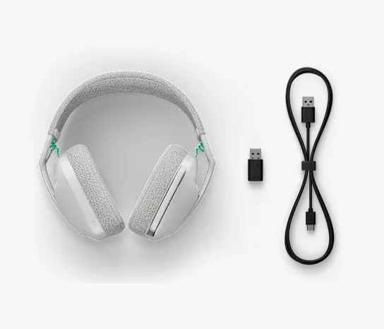 Perifericos Auricular Logitech G321 White Lightspeed Wireless Gamer 981-001568