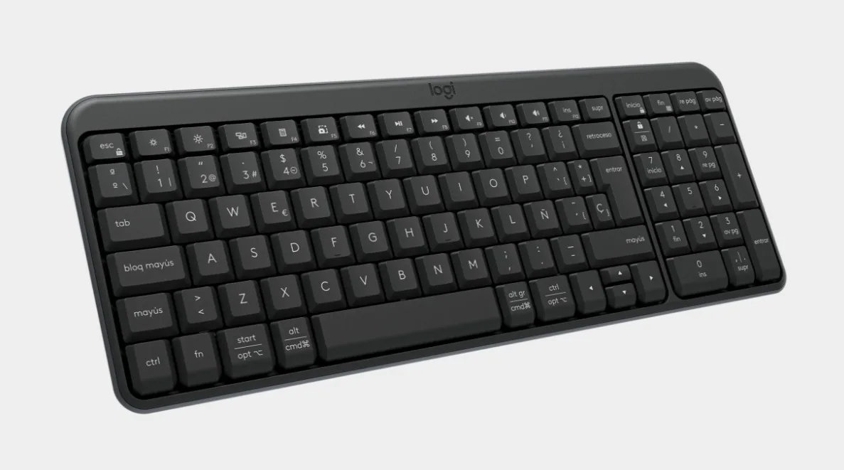 PERIFERICOS TECLADO BLUETOOTH LOGITECH K250 PEBBLE GRAPHITE 920-013445