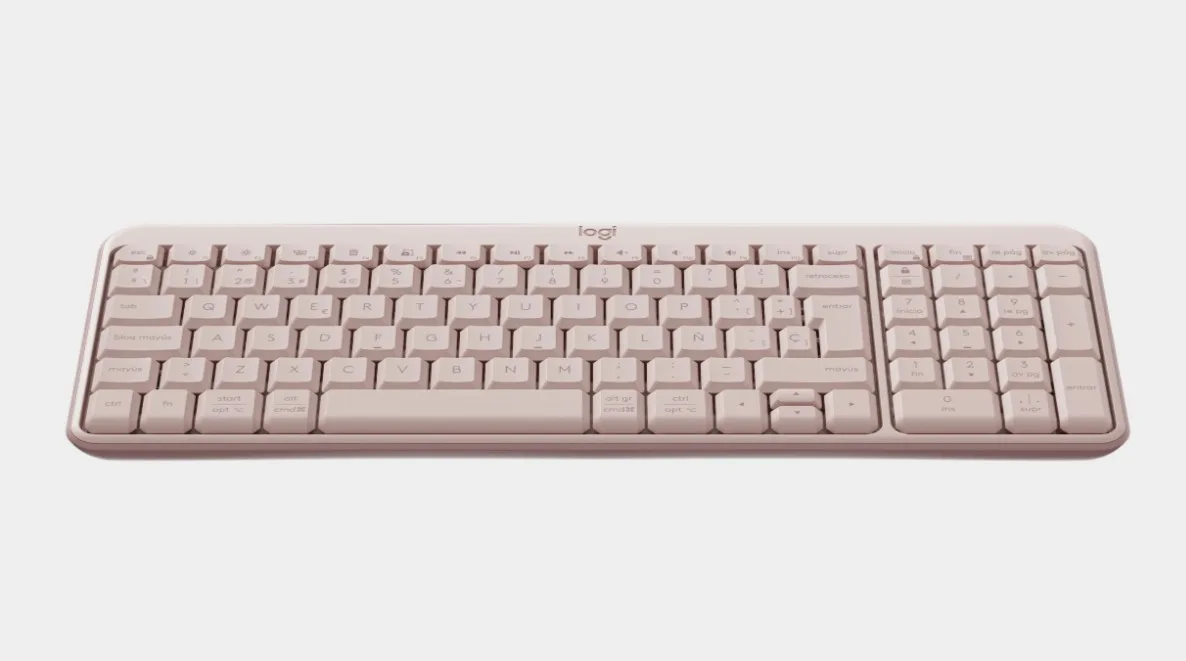 Perifericos Teclado Bluetooth Logitech K250 Pebble Pink 920-013447