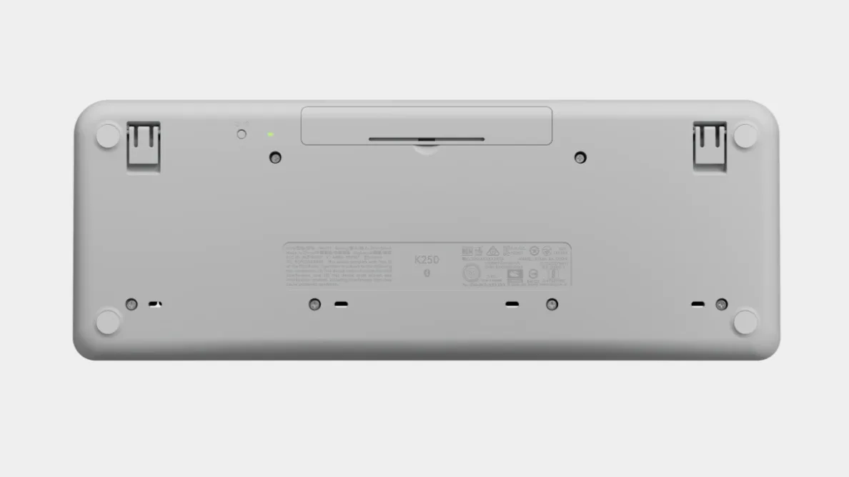 Perifericos Teclado Bluetooth Logitech K250 Pebble White 920-013446