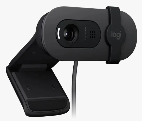 Perifericos Camara Webcam Logitech Brio 100 Full HD Graphite 960-001586