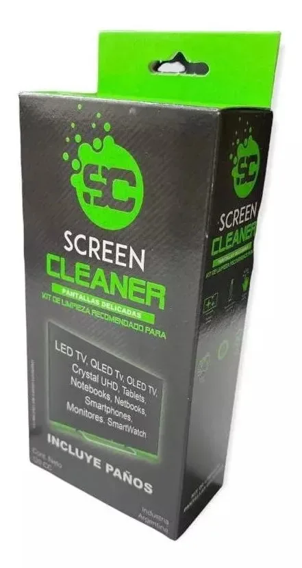 Varios Limpia Pantalla Chemitec 120CC C/Paños