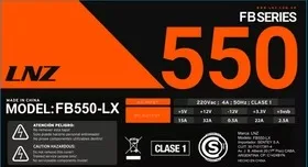 Fuente Generica LNZ 550W FB550-LX