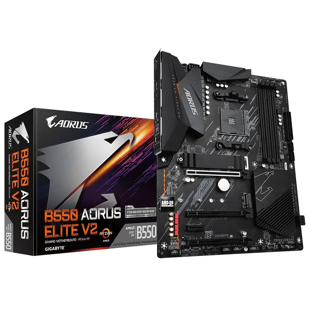 MOTHERBOARD AMD GIGABYTE B550 AORUS ELITE V2 AM4
