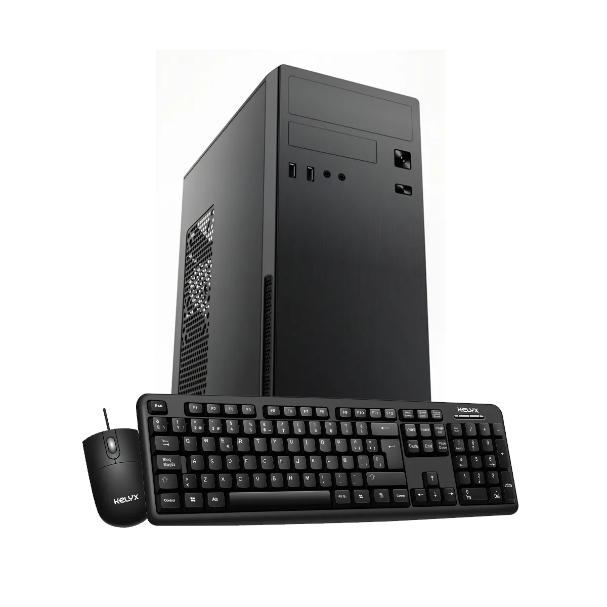 Gabinete Oficina Kelyx Kit + Fuente 500W LC728-12