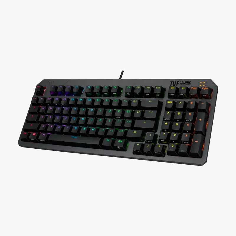 Perifericos Teclado USB Asus Tuf Gaming K3 Gen II Switch Red Gamer Mecanico RA07