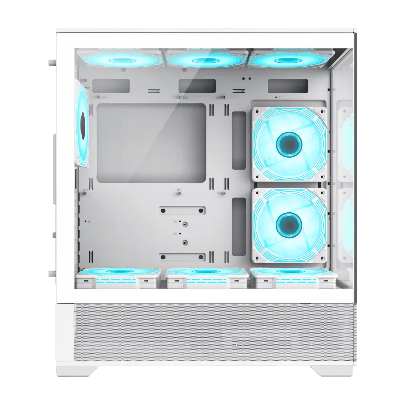 Gabinete Gamer Gamemax Vista AW X6 Fan ARGB White