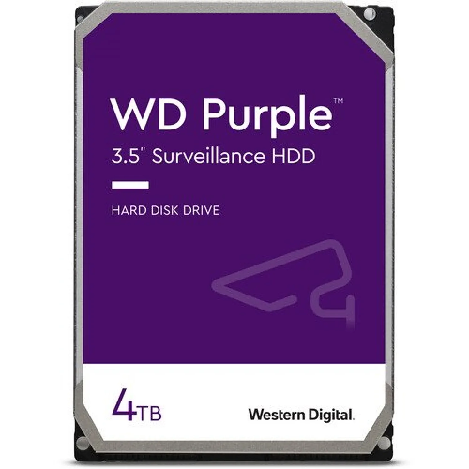 Almacenamiento Disco Rigido HDD Western Digital 4TB Purple 3.5mm Sata WD43PURZ
