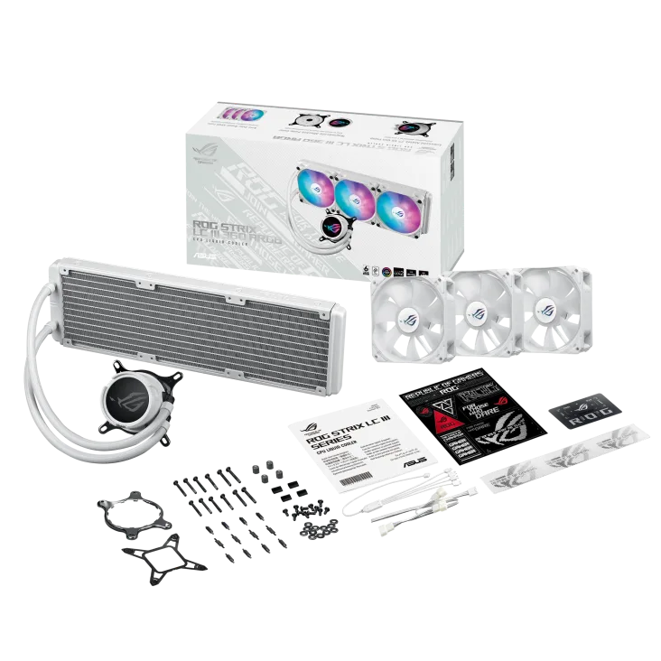 Refrigeracion Water Cooler Asus Rog Strix LC III 360 Argb White
