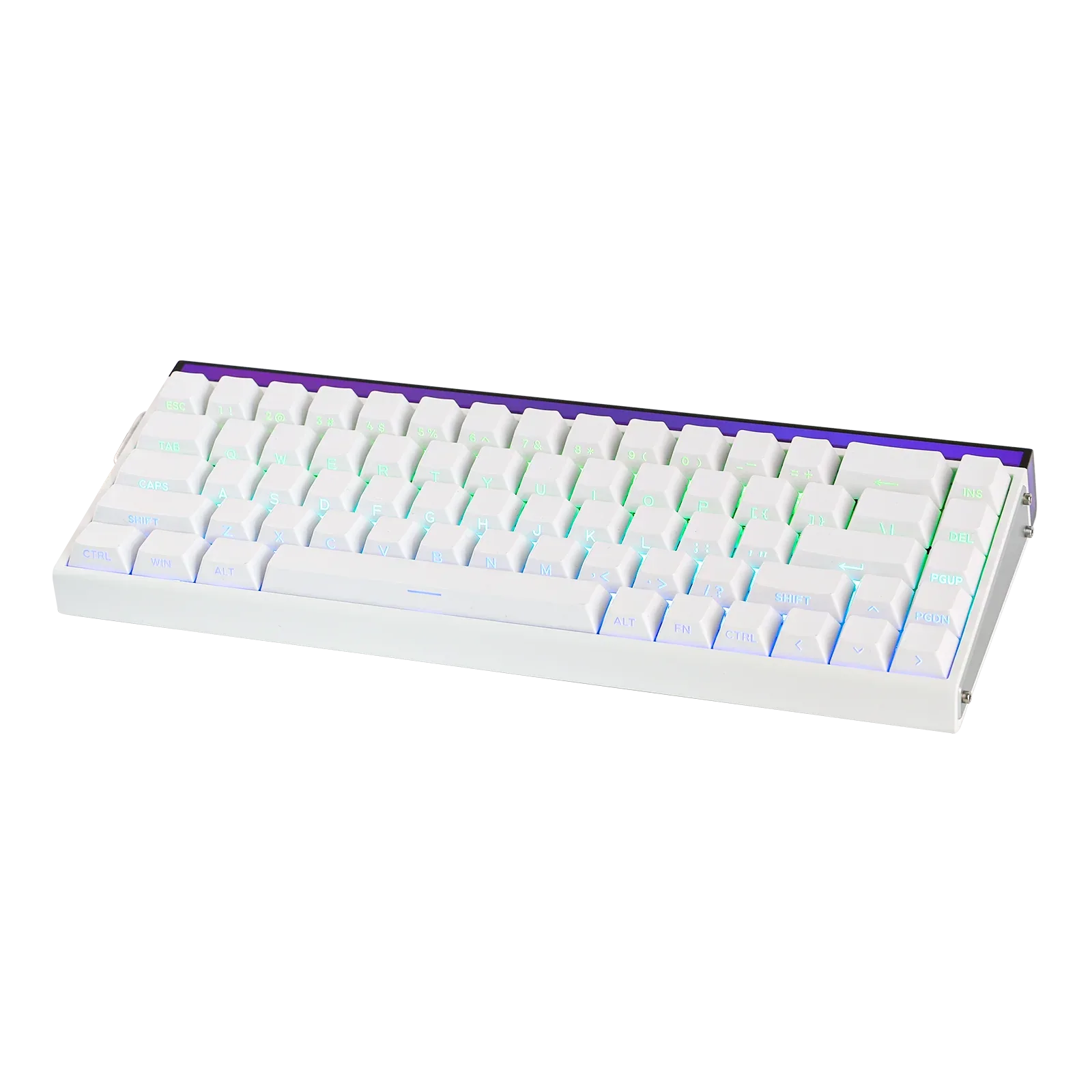 Perifericos Teclado USB Aula Hero 68HE White Switch Meteor Gamer Magnetico