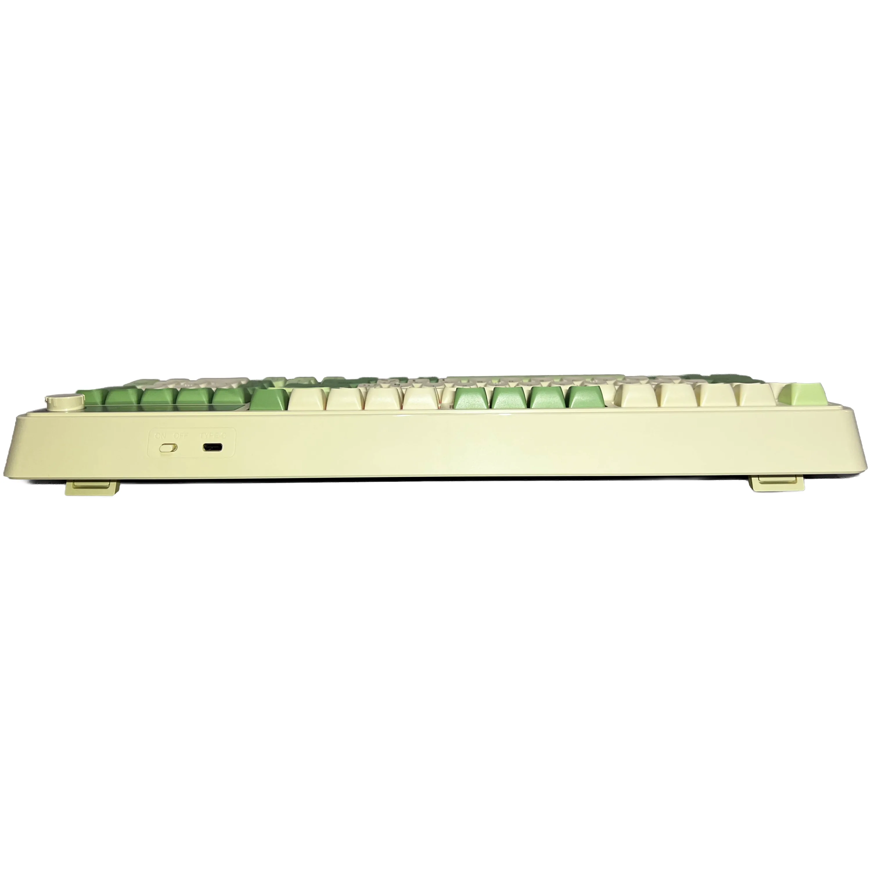 Perifericos Teclado Inalambrico Aula S99 Pro Dark Green + Cream Yellow + Light Green Gamer BT