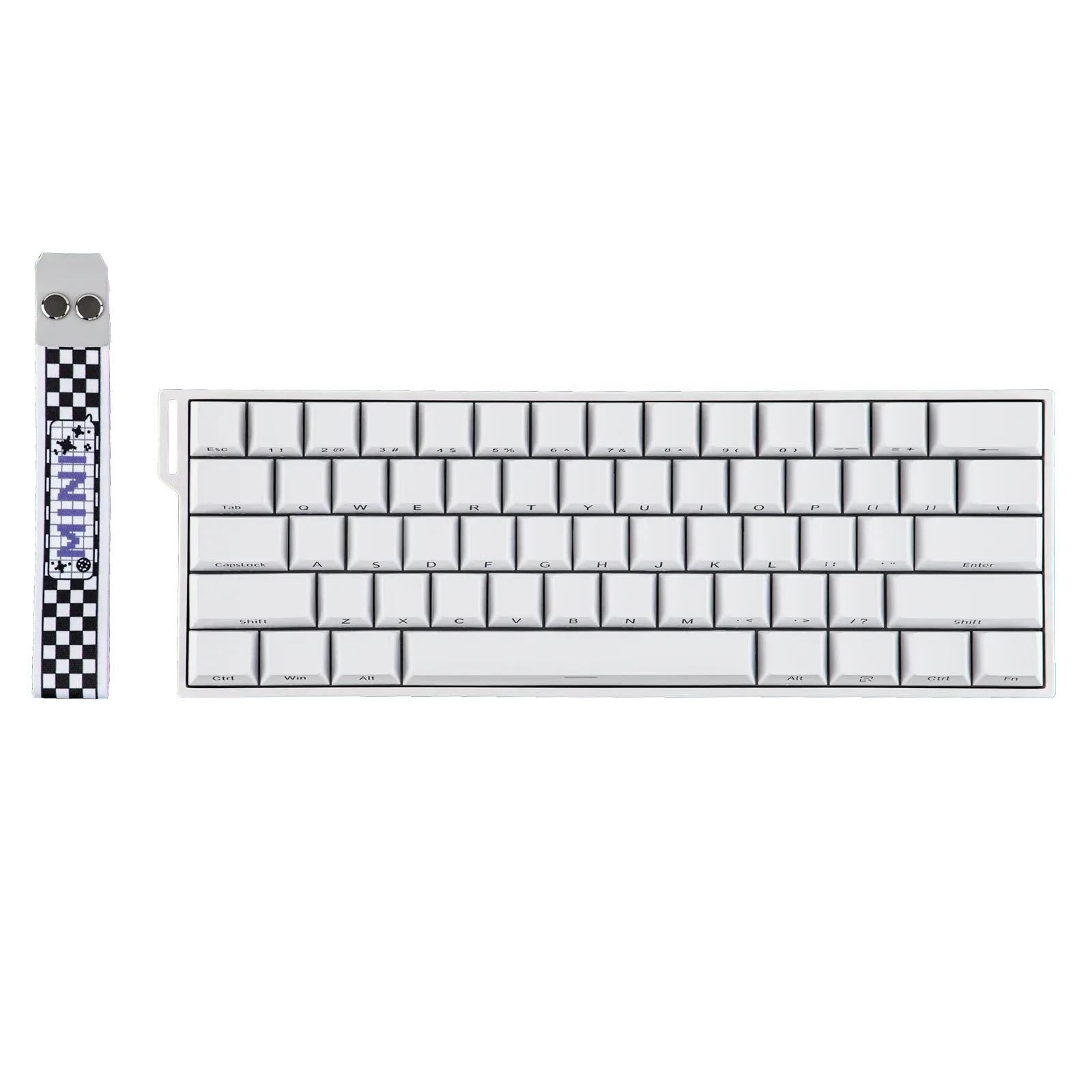 Perifericos Teclado Inalambrico Aula Mini 60HE Pro White Switch Mistcloud Gamer Magnetico BT