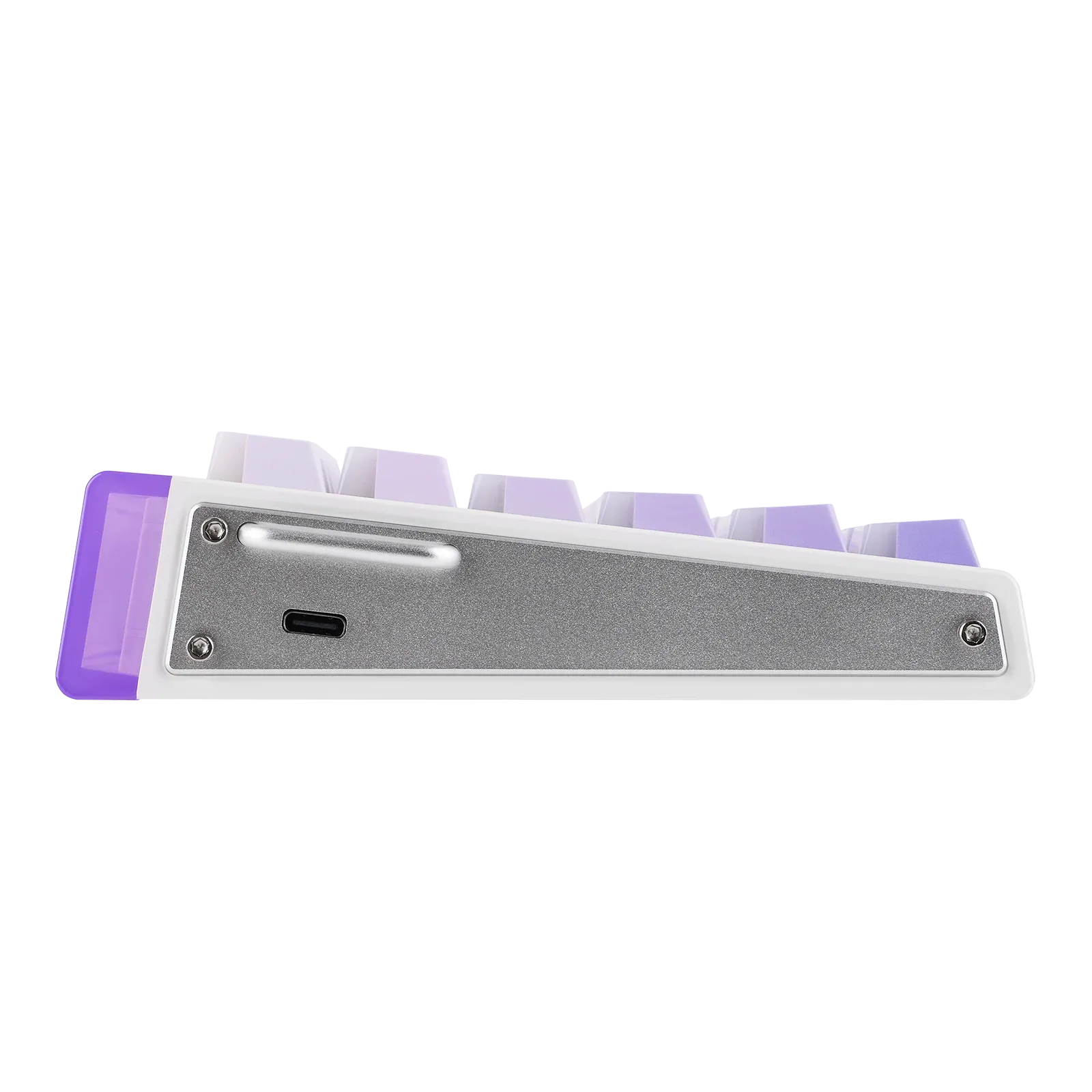 Perifericos Teclado USB Aula Hero 84HE Purple Gradient Lighthouse Switch King Gamer Magnetico