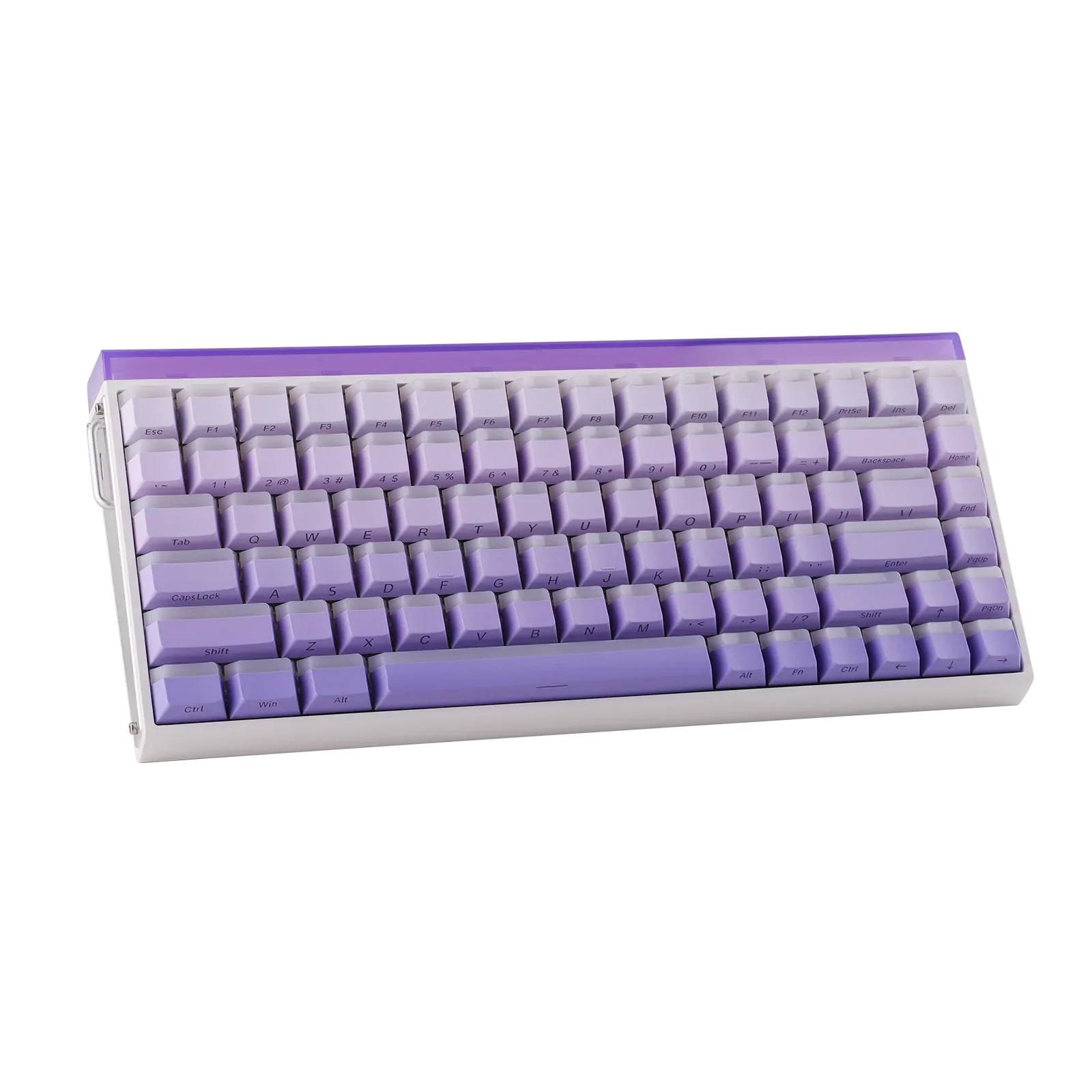 Perifericos Teclado USB Aula Hero 84HE Purple Gradient Lighthouse Switch King Gamer Magnetico