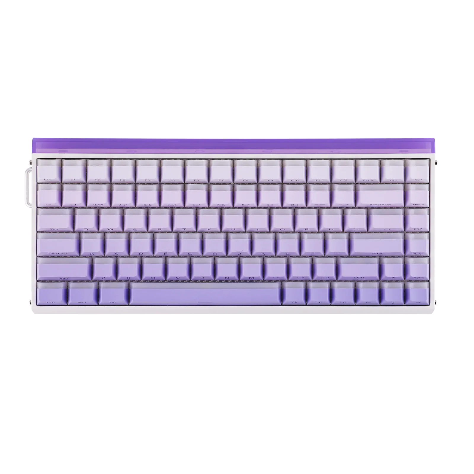 Perifericos Teclado USB Aula Hero 84HE Purple Gradient Lighthouse Switch King Gamer Magnetico