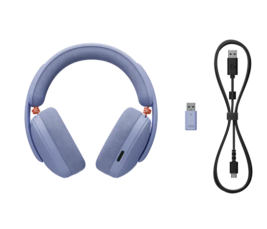 Perifericos Auricular Logitech G325 Lila Lightspeed Wireless Gamer 981-001537