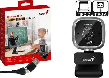 Perifericos Camara WebCam Genius FaceCam 2010 Full HD 1080P