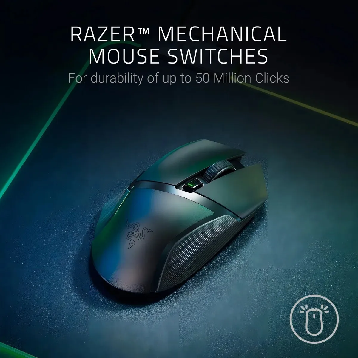 Perifericos Mouse Inalambrico Razer Basilisk V3 X Hyperspeed Gamer RZ01-04870100-R3U1